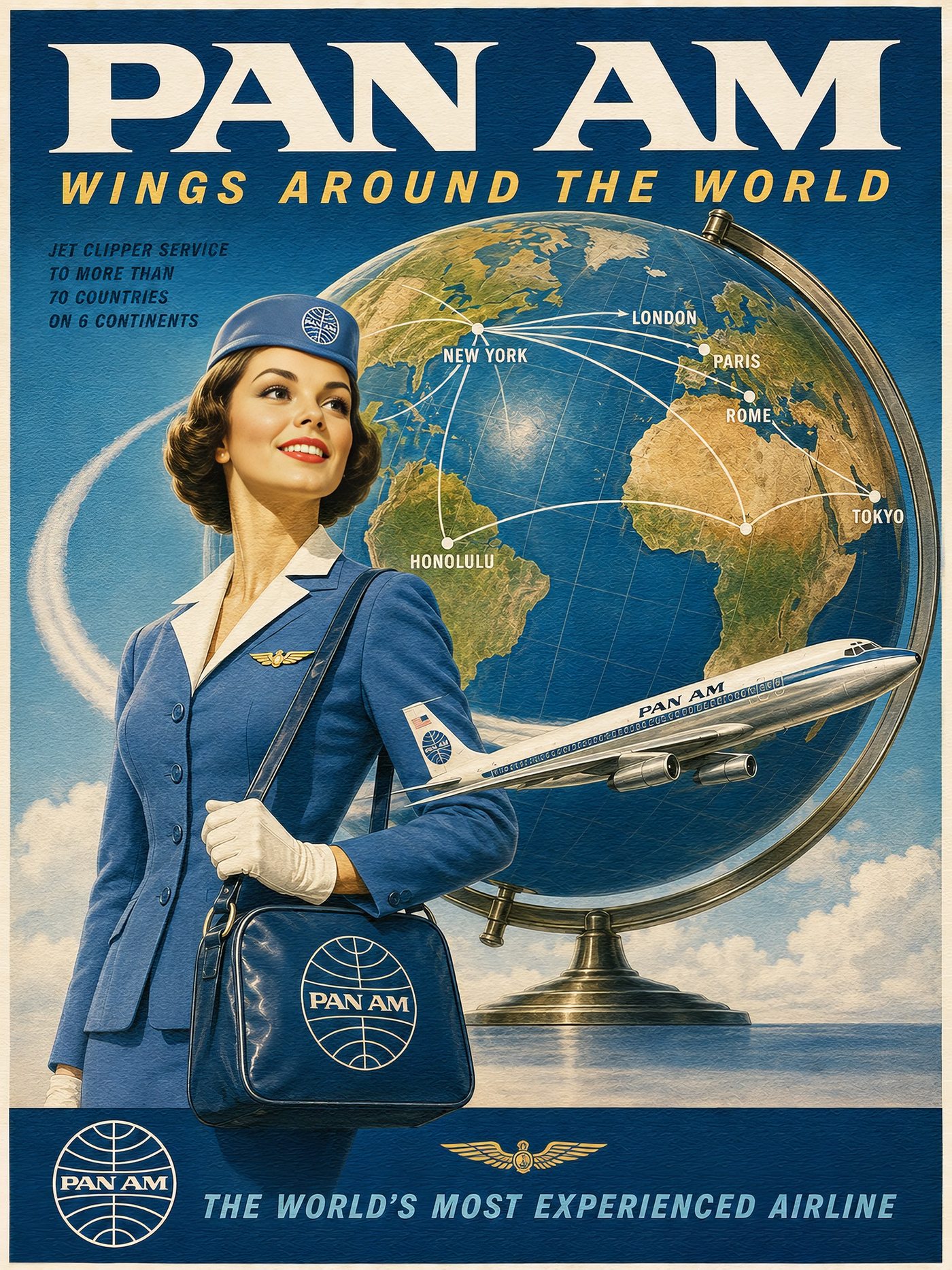 PAN AM — WINGS AROUND THE WORLD