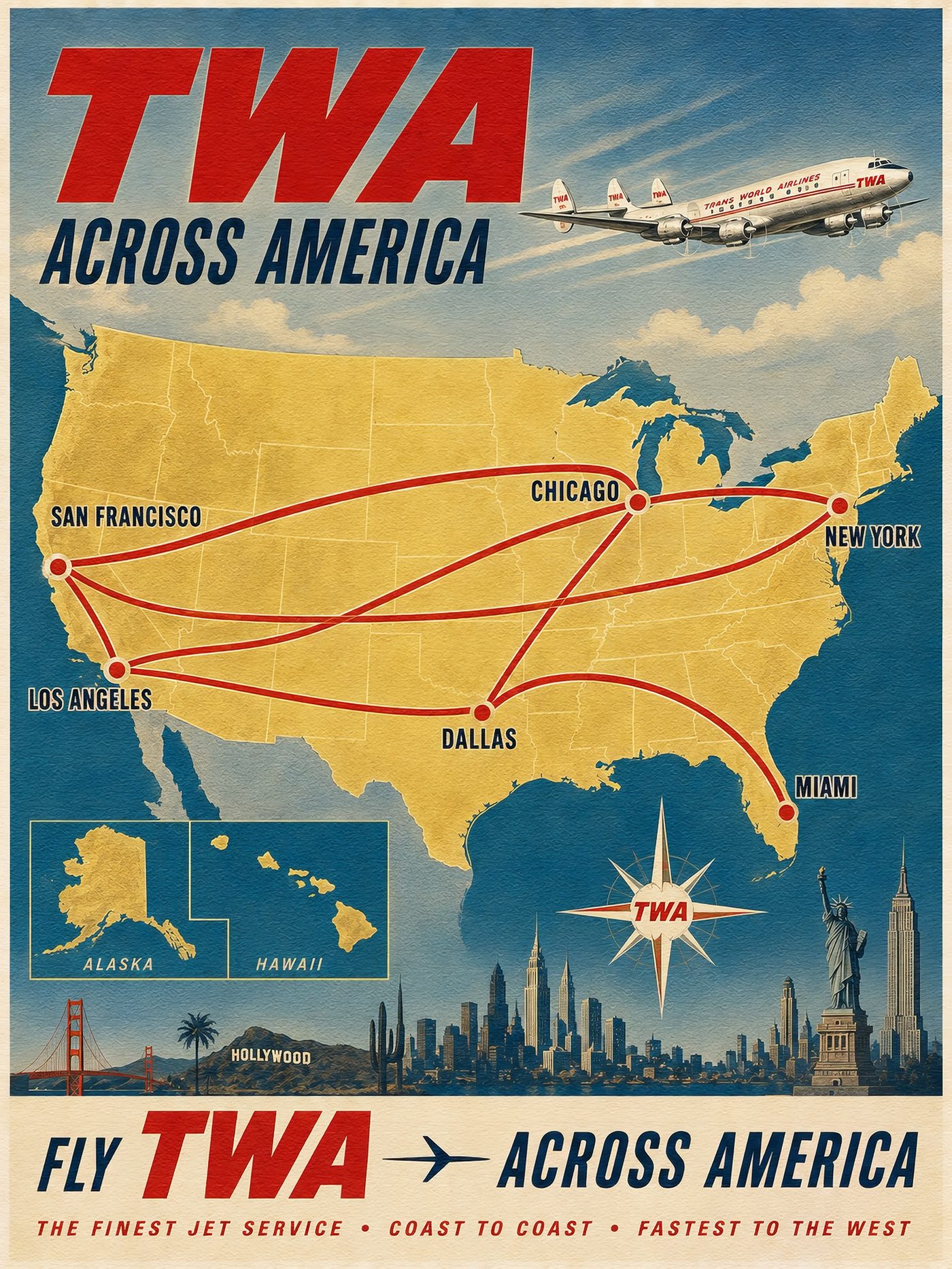 TWA — ACROSS AMERICA