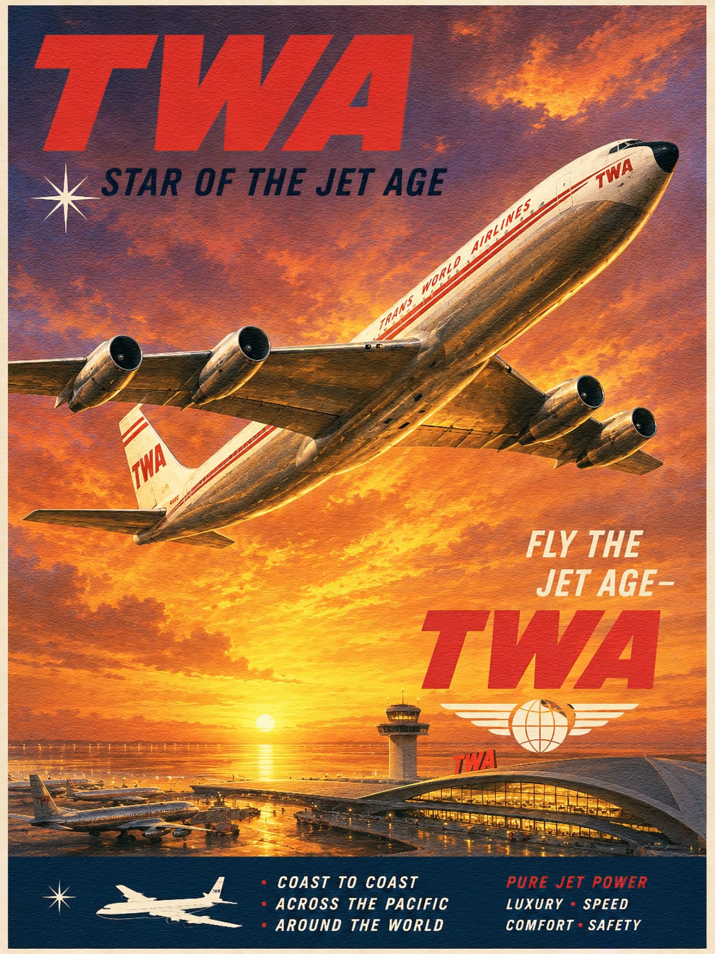 TWA — STAR OF THE JET AGE