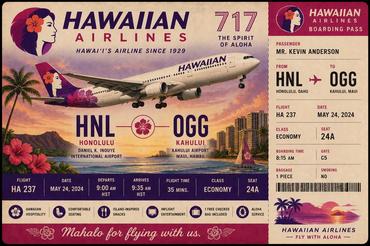 HAWAIIAN AIRLINES — VERSION 2