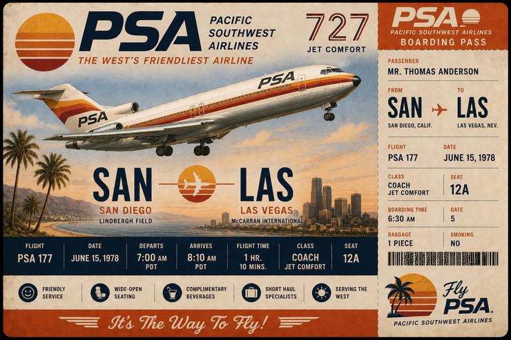 PACIFIC SOUTHWEST AIRLINES — VERSION 2