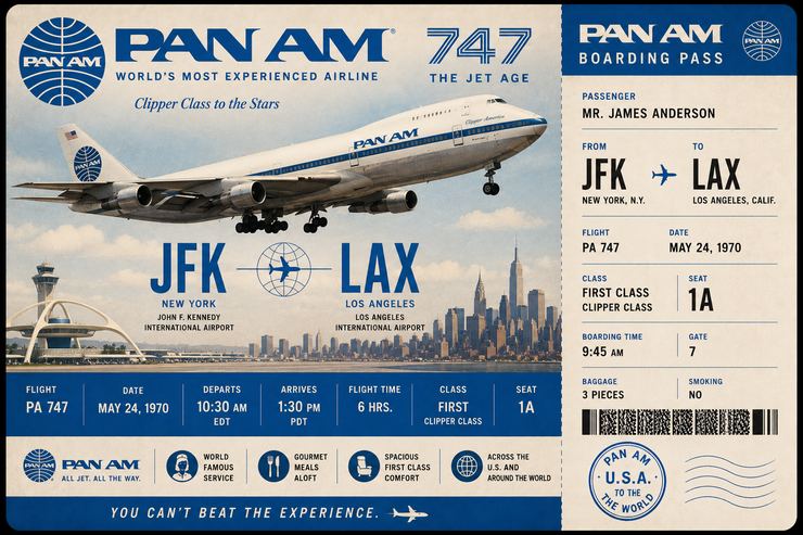 PAN AM 747