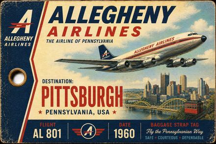 Allegheny Airlines — Pittsburgh