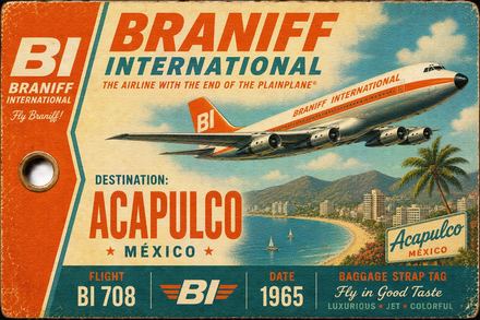 Braniff International — Acapulco
