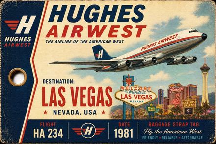 Hughes Airwest — Las Vegas