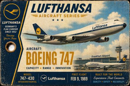 Lufthansa Boeing 747