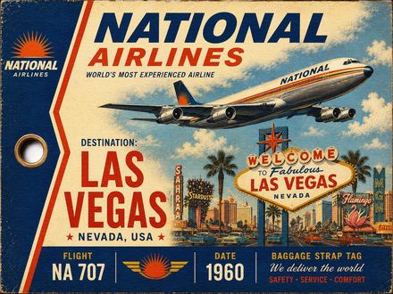 National Airlines — Las Vegas