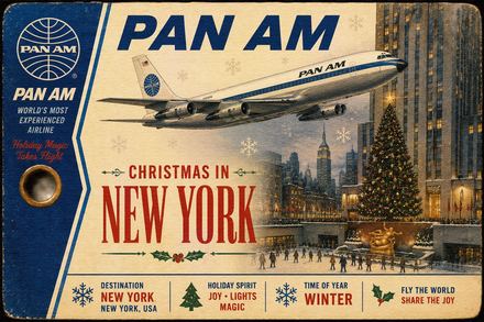 Pan Am Christmas in New York