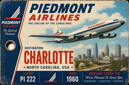Piedmont Airlines — Charlotte