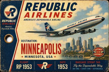 Republic Airlines — Minneapolis