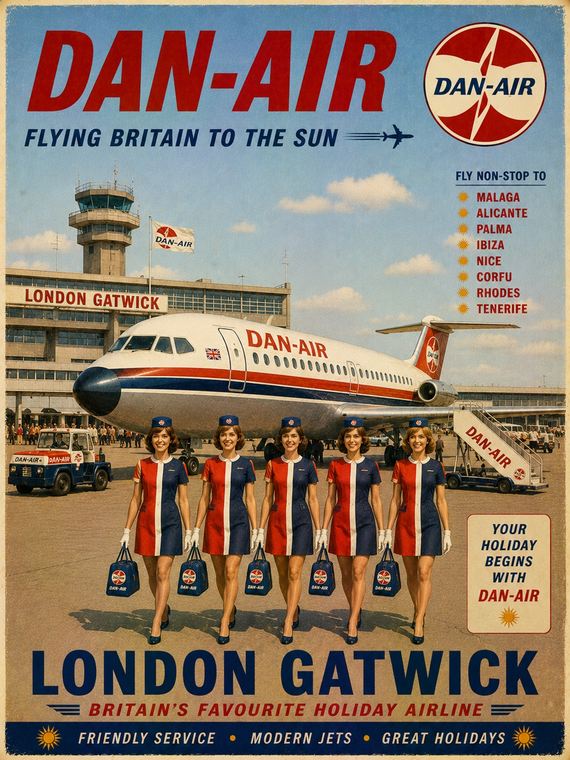 Dan-Air London Gatwick