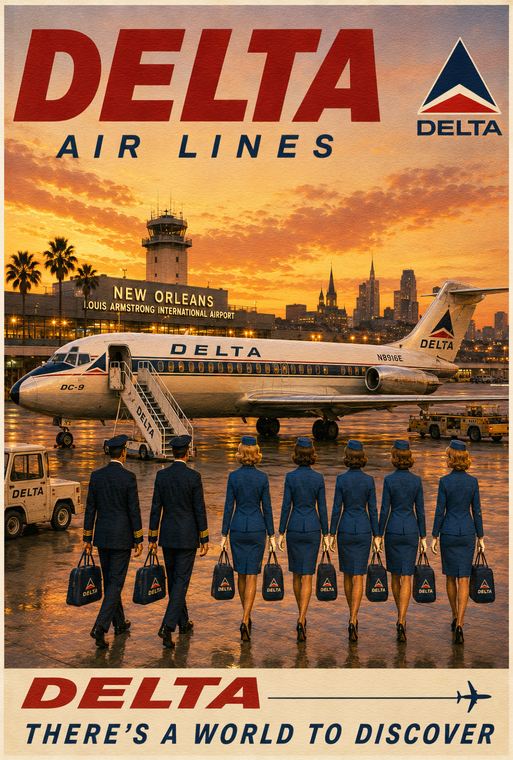 DELTA AIR LINES — NEW ORLEANS