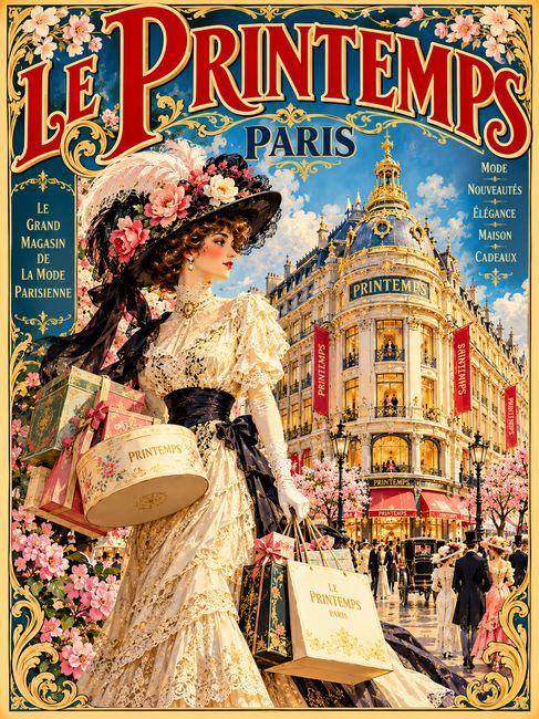 LE PRINTEMPS À PARIS