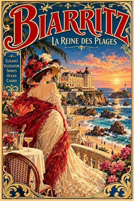 BIARRITZ — ÉLÉGANCE AU BORD DE MER