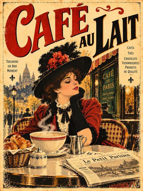 CAFÉ AU LAIT — PARIS