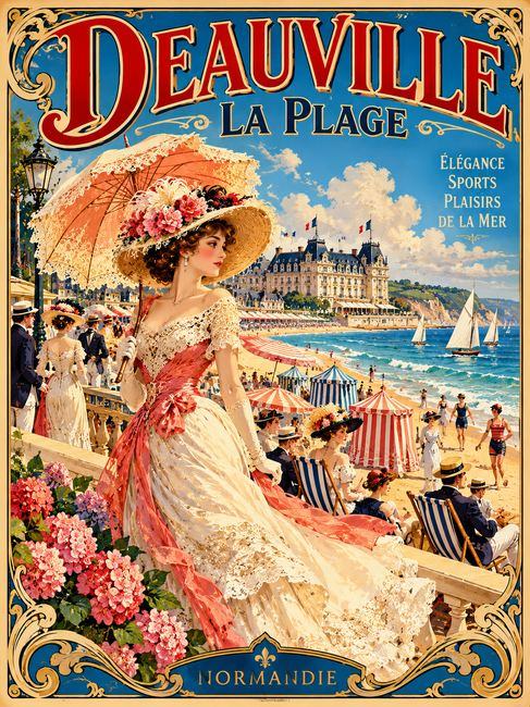 DEAUVILLE — LA PLAGE