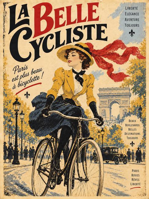 LA BELLE CYCLISTE