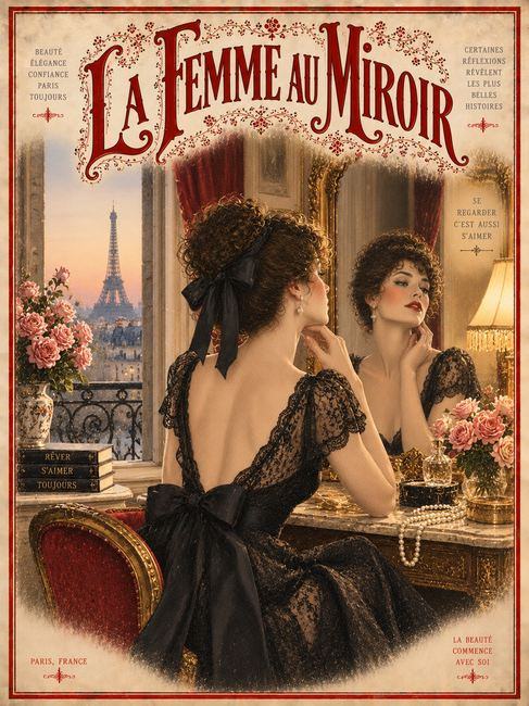 LA FEMME AU MIROIR