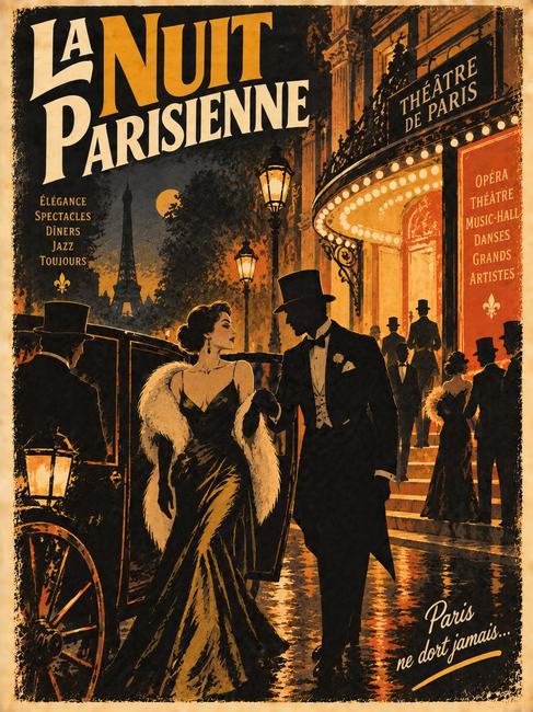 LA NUIT PARISIENNE