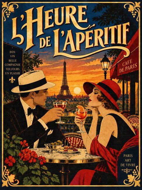 L’HEURE DE L’APÉRITIF