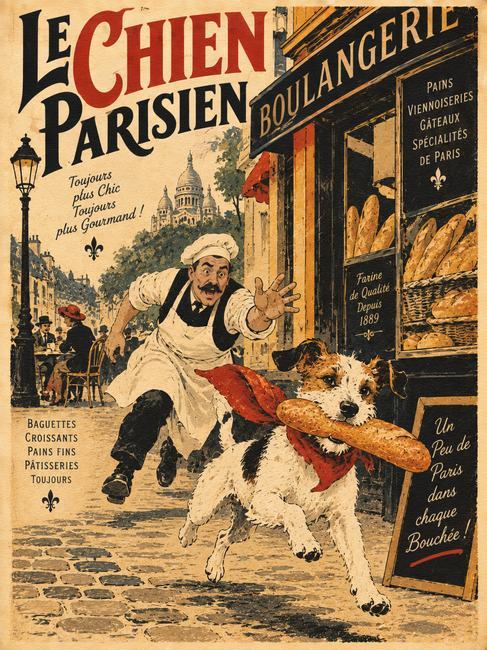 LE CHIEN PARISIEN