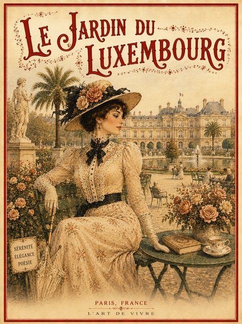 LE JARDIN DU LUXEMBOURG
