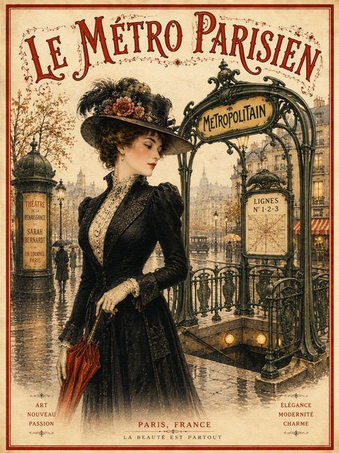 LE MÉTRO PARISIEN