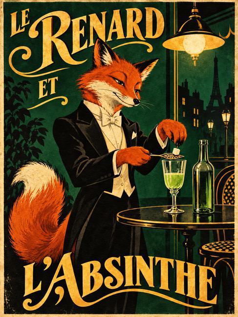 LE RENARD ET L’ABSINTHE