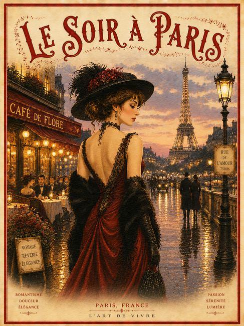 LE SOIR À PARIS