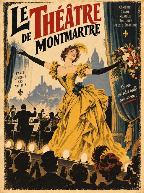 LE THÉÂTRE DE MONTMARTRE