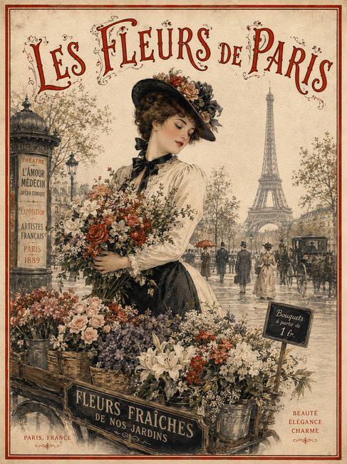 LES FLEURS DE PARIS
