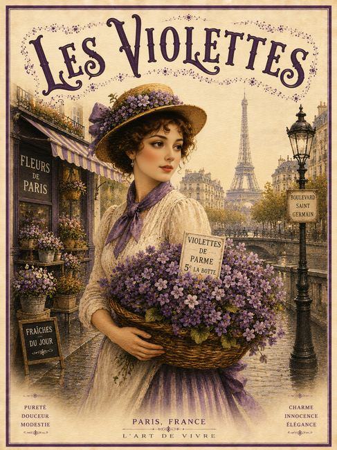 LES VIOLETTES