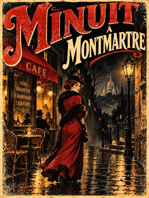 MINUIT À MONTMARTRE