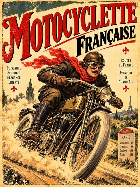 MOTOCYCLETTE FRANÇAISE