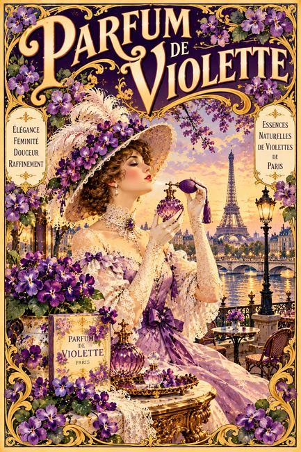 PARFUM DE VIOLETTE — PARIS