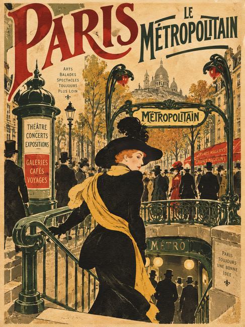 PARIS — LE MÉTROPOLITAIN