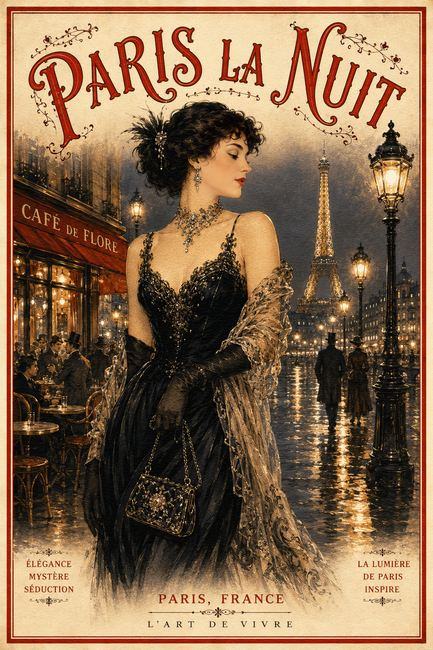 PARIS LA NUIT