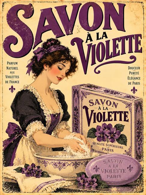 SAVON À LA VIOLETTE