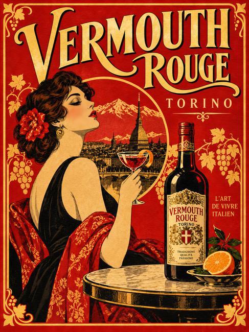 VERMOUTH ROUGE — TORINO