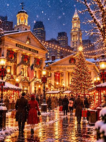 BOSTON — FANEUIL HALL & QUINCY MARKET