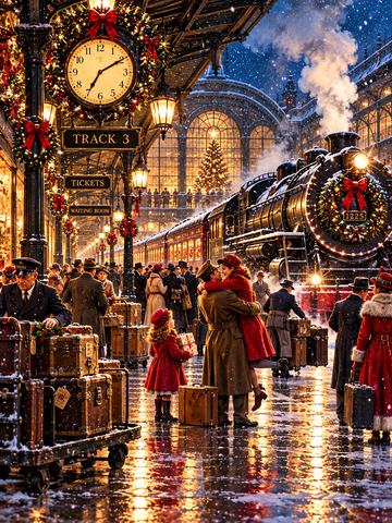 CHRISTMAS AT THE DEPOT