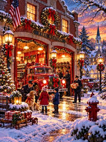 CHRISTMAS AT THE FIREHOUSE