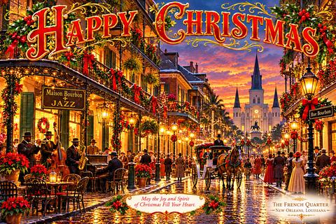 CHRISTMAS IN NEW ORLEANS’ FRENCH QUARTER