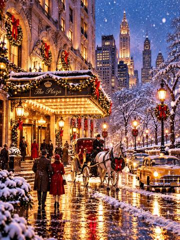 NEW YORK CITY — PLAZA HOTEL & CENTRAL PARK