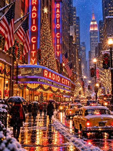 NEW YORK CITY — RADIO CITY MUSIC HALL