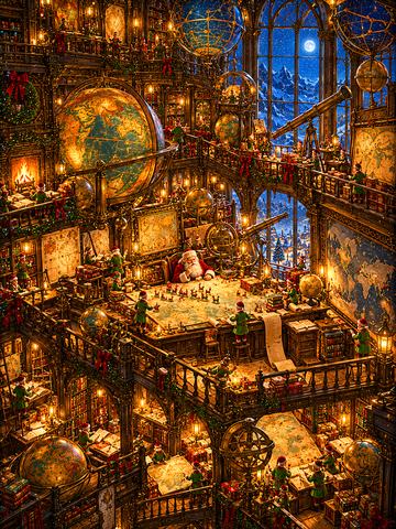 SANTA’S ENCHANTED MAP WORKSHOP