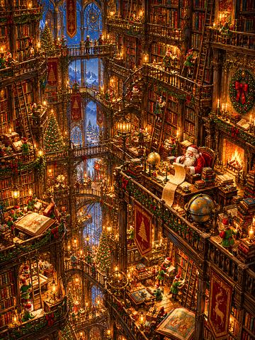 SANTA’S MAGICAL CHRISTMAS LIBRARY WORKSHOP