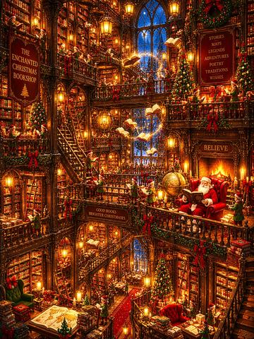 THE ENCHANTED CHRISTMAS BOOKSHOP