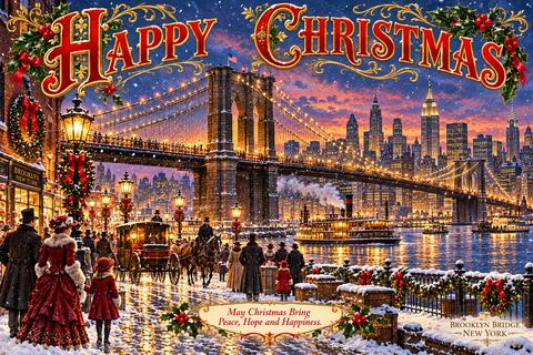 VICTORIAN CHRISTMAS AT BROOKLYN BRIDGE
