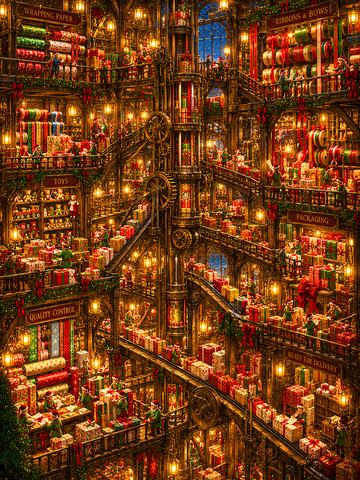 VICTORIAN CHRISTMAS WORKSHOP OF WONDERS